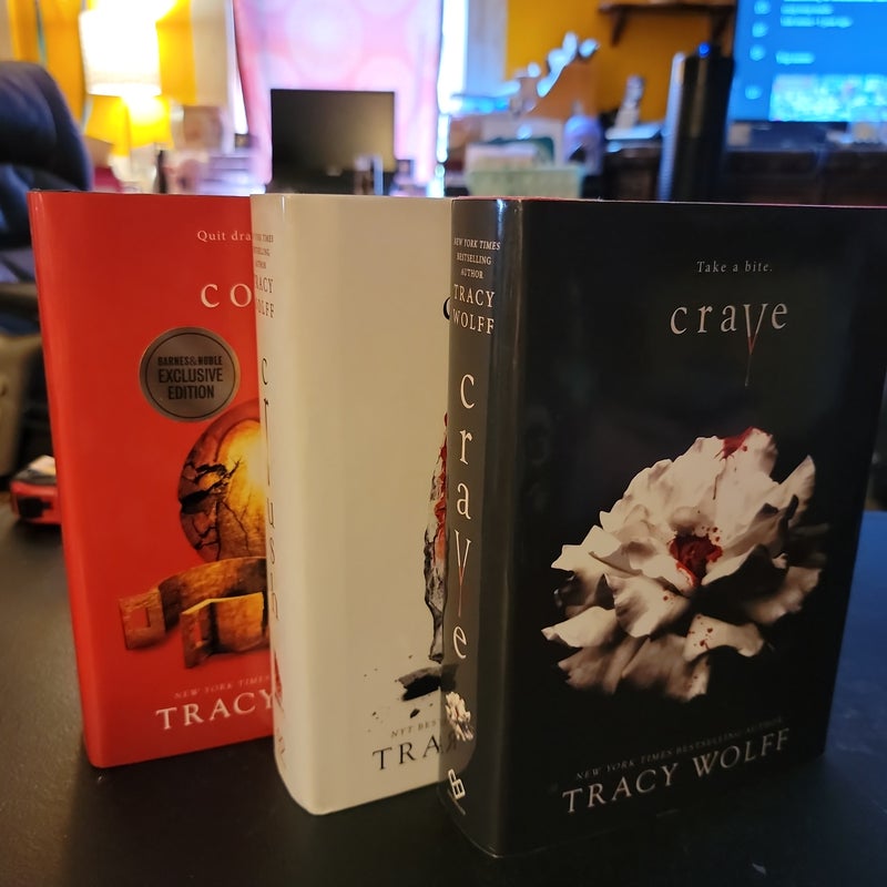 Crave series books 1, 2, 3
