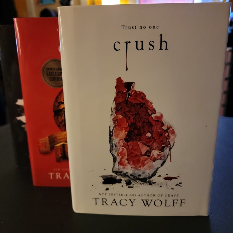 Crave series books 1, 2, 3