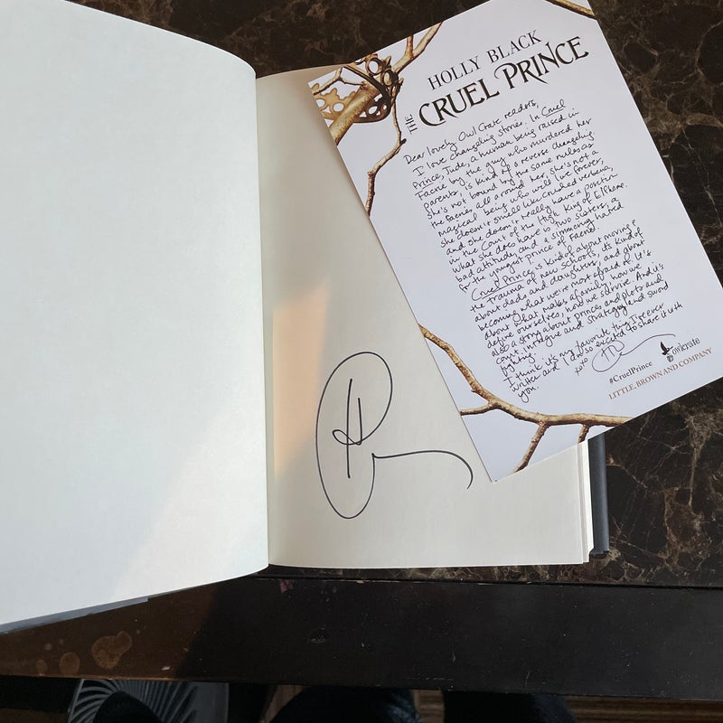 OwlCrate The Cruel Prince