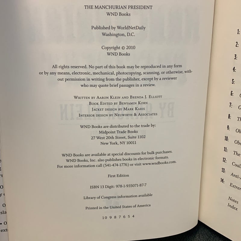 SIGNED - The Manchurian President