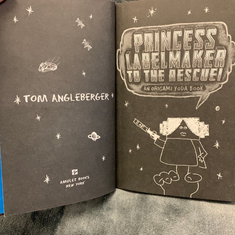 SIGNED - Princess Labelmaker to the Rescue! (Origami Yoda #5)