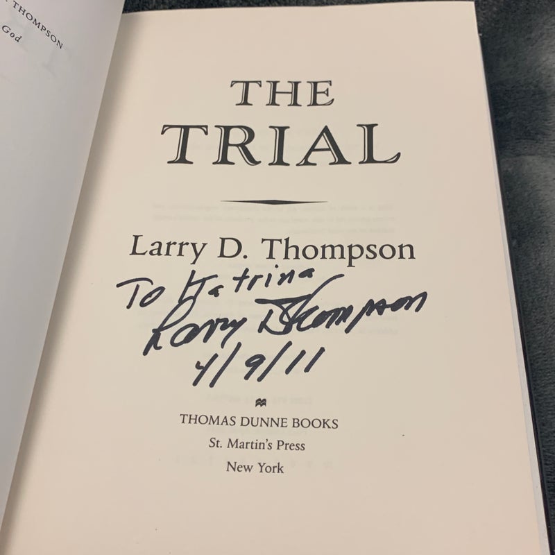 SIGNED - The Trial