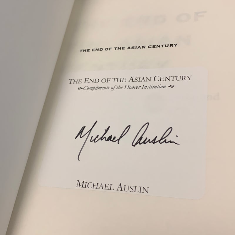 SIGNED - The End of the Asian Century