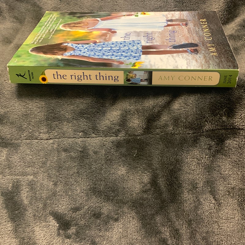 SIGNED ARC - The Right Thing