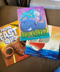 Science Bundle- How Fast Is It? How Heavy? Boats Float