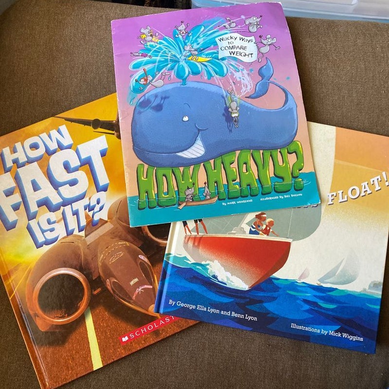 Science Bundle- How Fast Is It? How Heavy? Boats Float