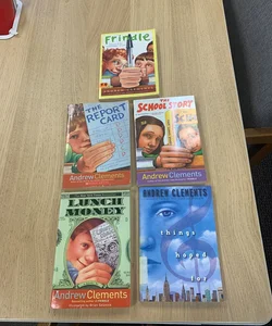 5 Andrew Clements Books
