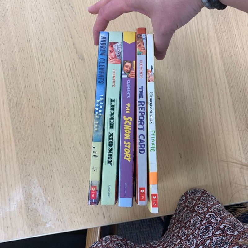 5 Andrew Clements Books