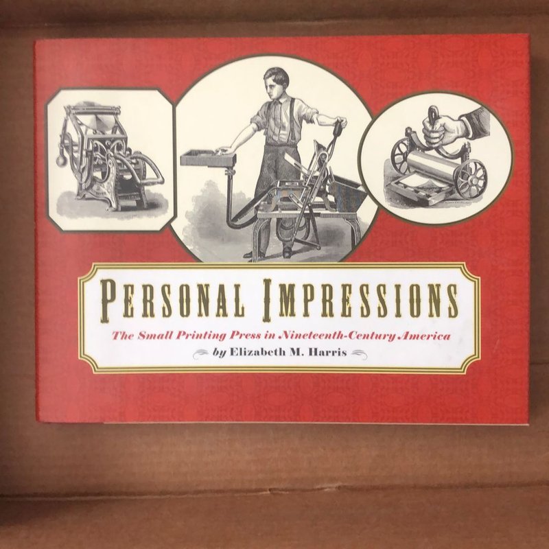 Personal Impressions by Elizabeth Harris