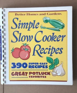 Simple Slow Cooker Recipes 