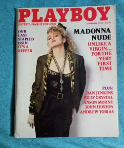 Playboy Madonna Nude Sept. 1985