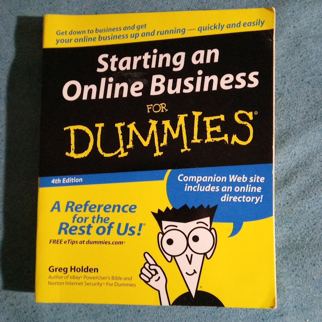 Starting an Online Business for Dummies