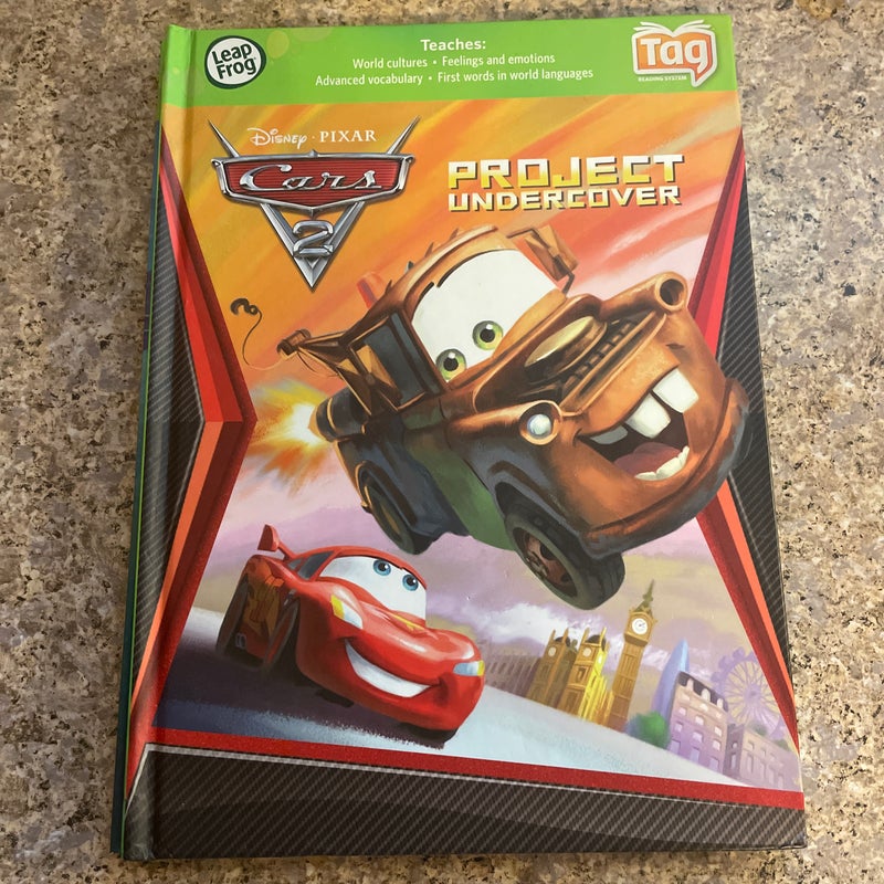 Leapfrog Leap Reader Tag books Disney Cars