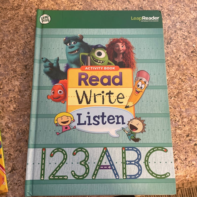 Leapfrog Leap Reader Tag Book I Spy and Read Write Listen