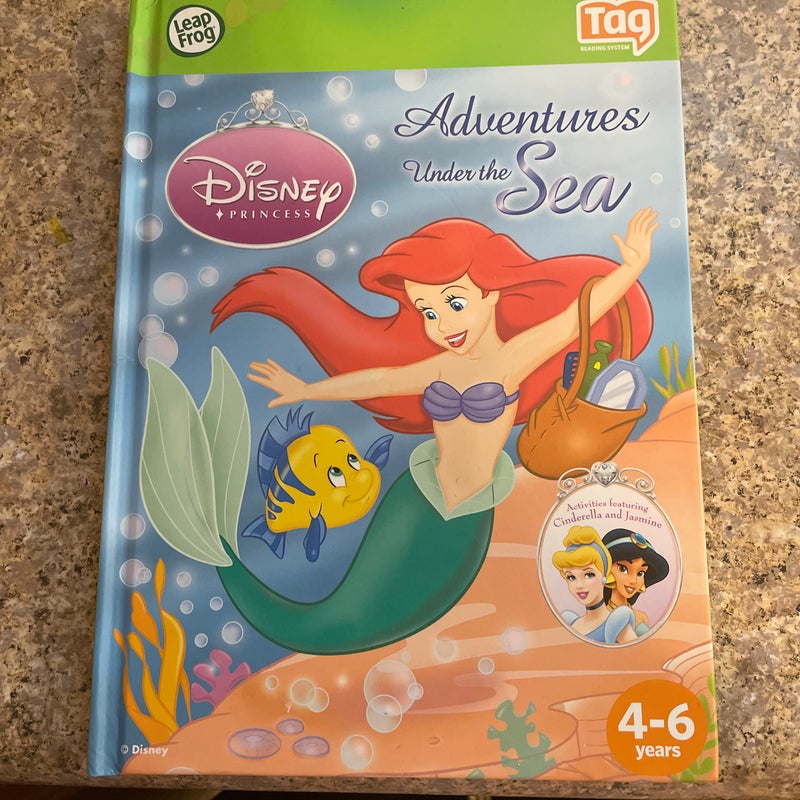 Disney Princess Leapfrog Leap Reader Tag books