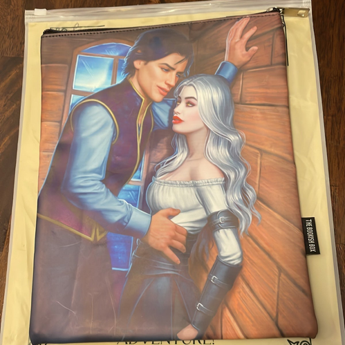  Manon and Dorian book sleeve and Danika Sword Maas Wanderlust