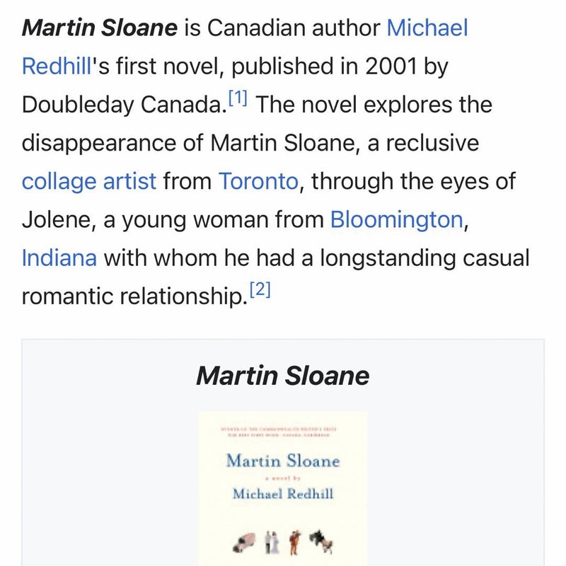 Martin Sloane
