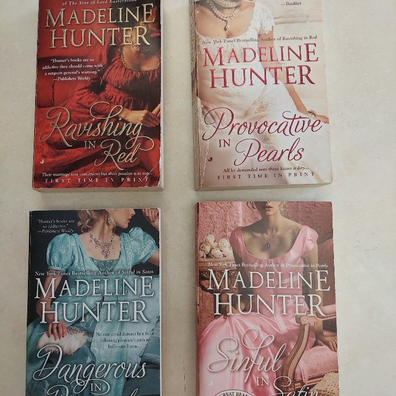 4 Madeline Hunter Rarest Blooms series Bundle All 4!