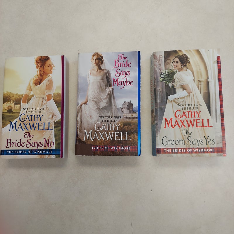 3 Cathy Maxwell The Brides of Wishmore series Regency Romance
