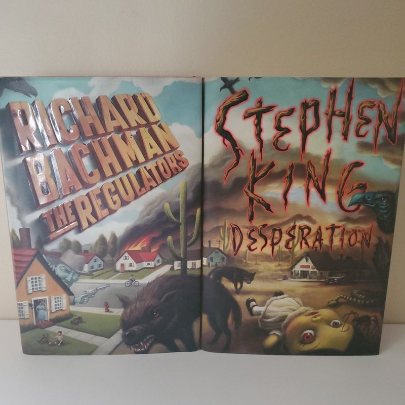 The Regulators and Desperation by Richard Bachman, Stephen King