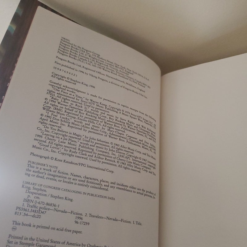 The Regulators and Desperation by Richard Bachman, Stephen King