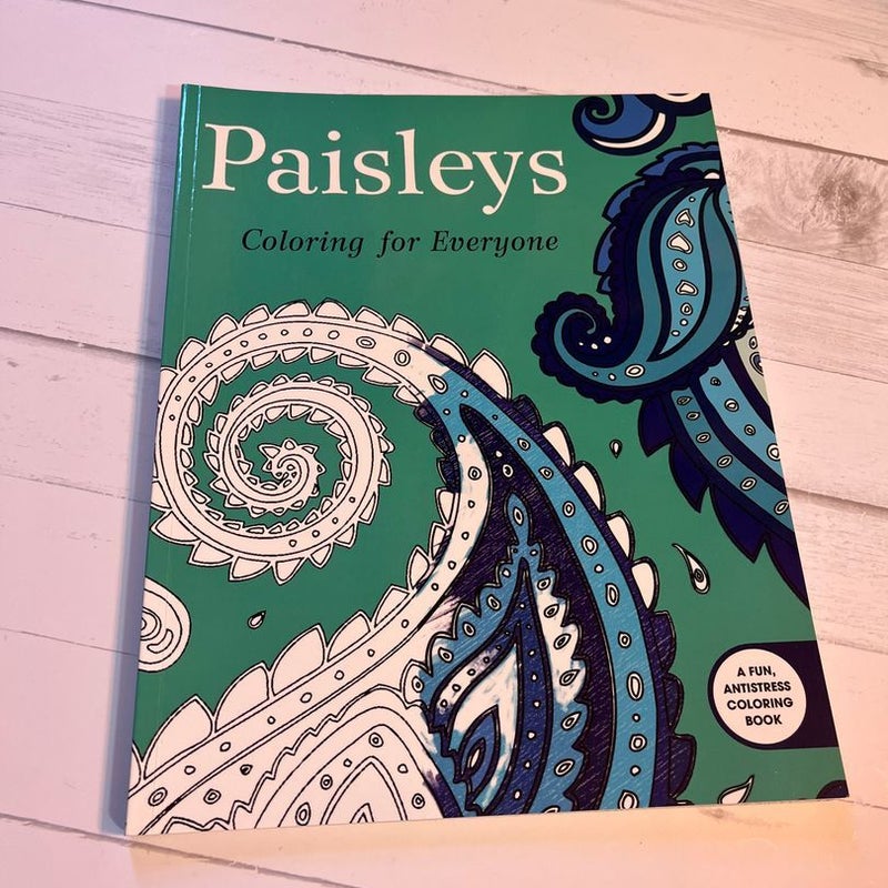 Paisleys: Coloring for Everyone