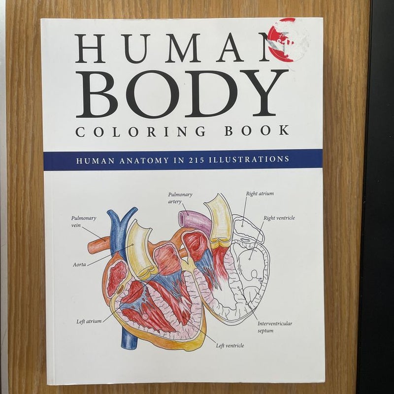 Human Body Coloring Book