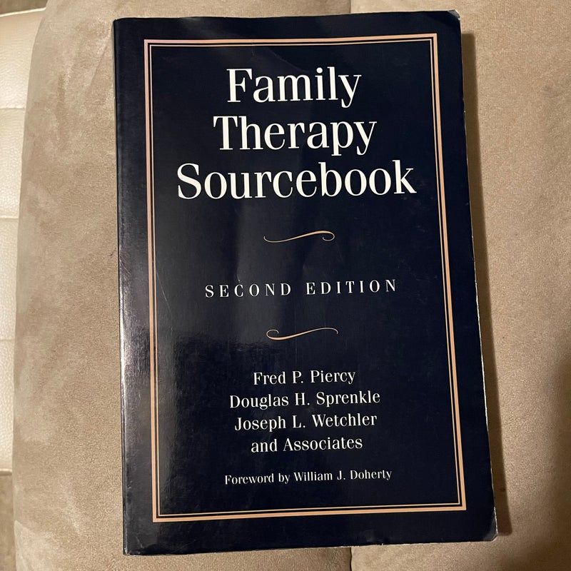 Family Therapy Sourcebook, Second Edition