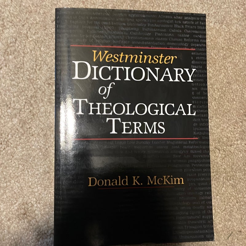 Westminster Dictionary of Theological Terms