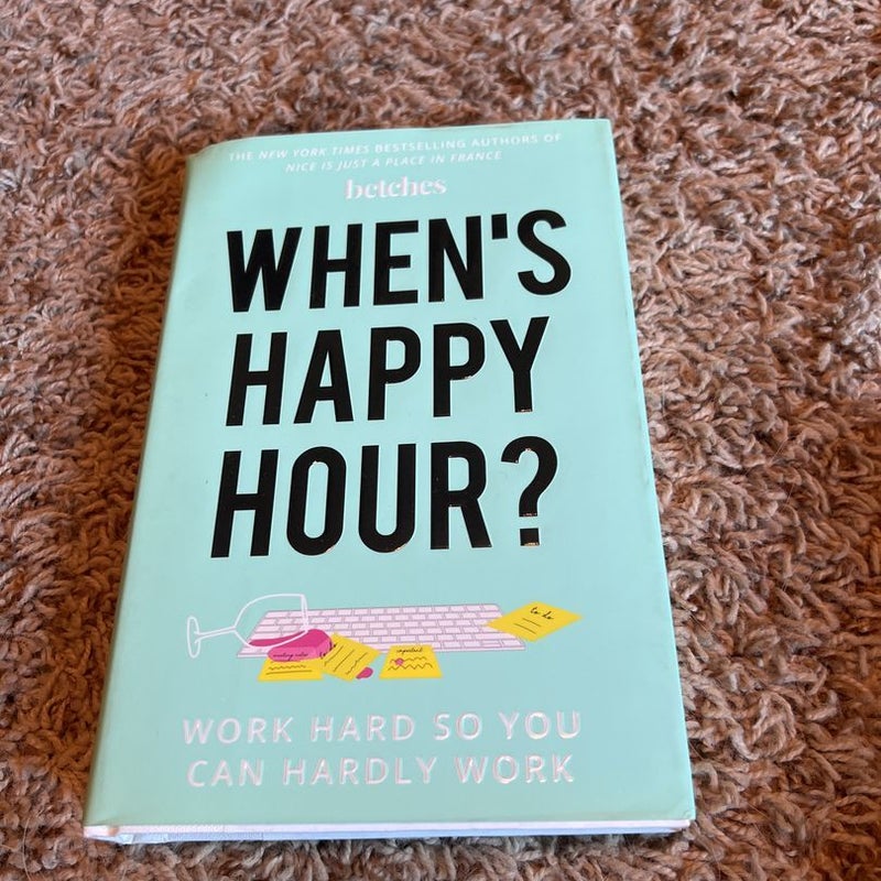 When's Happy Hour?