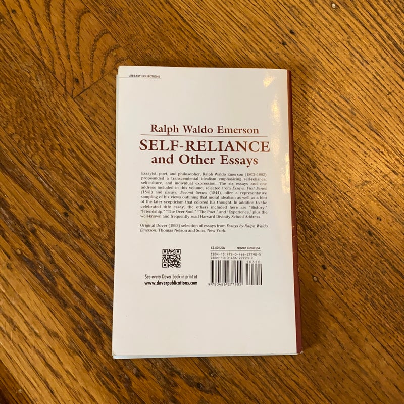 Self-Reliance and Other Essays