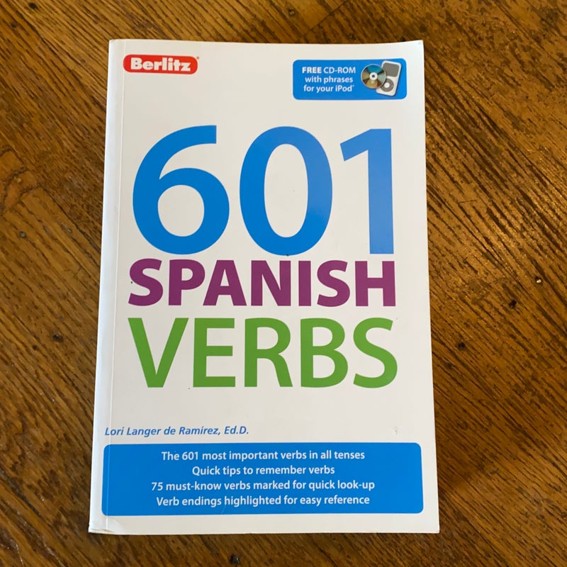 Spanish - Berlitz 601 Verbs