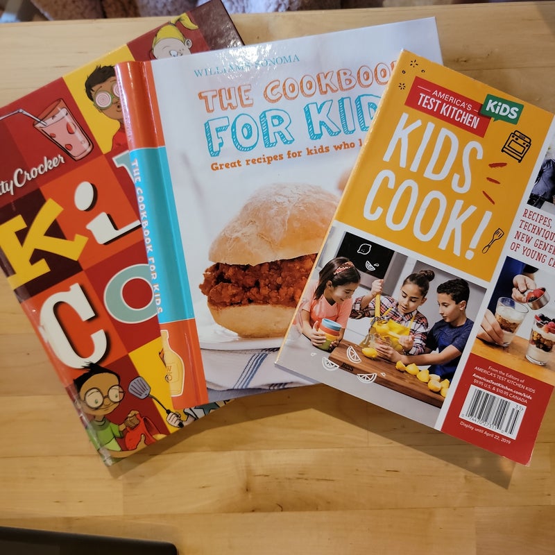 3 kids cookbook bundle