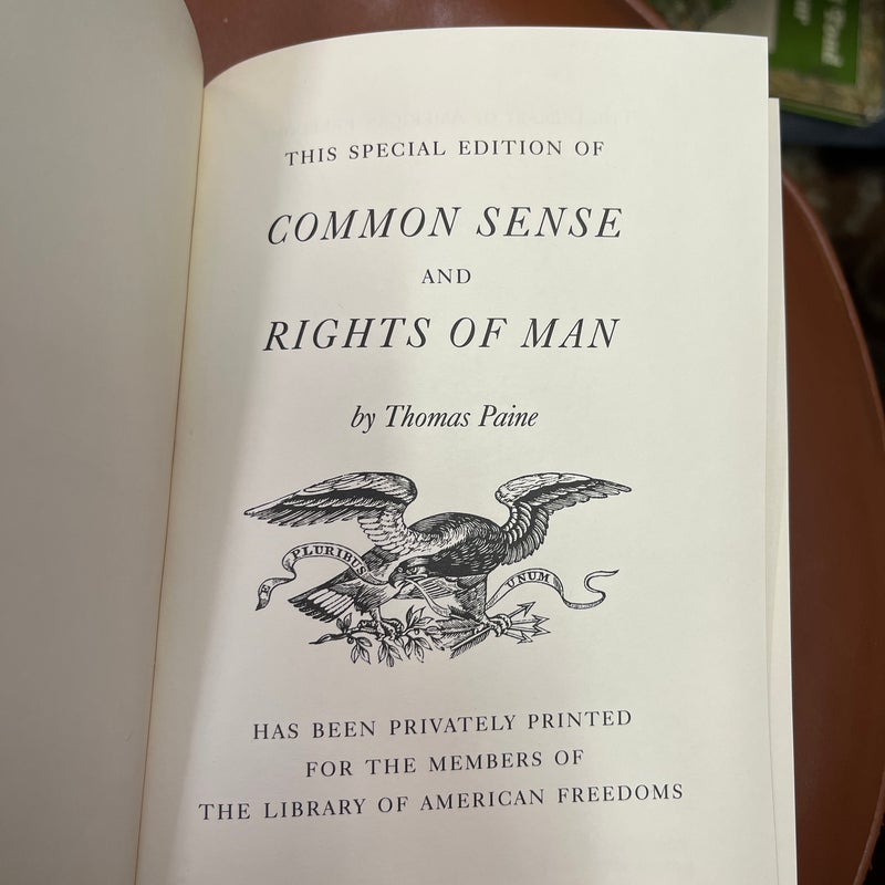 Common Sense and Rights of Man