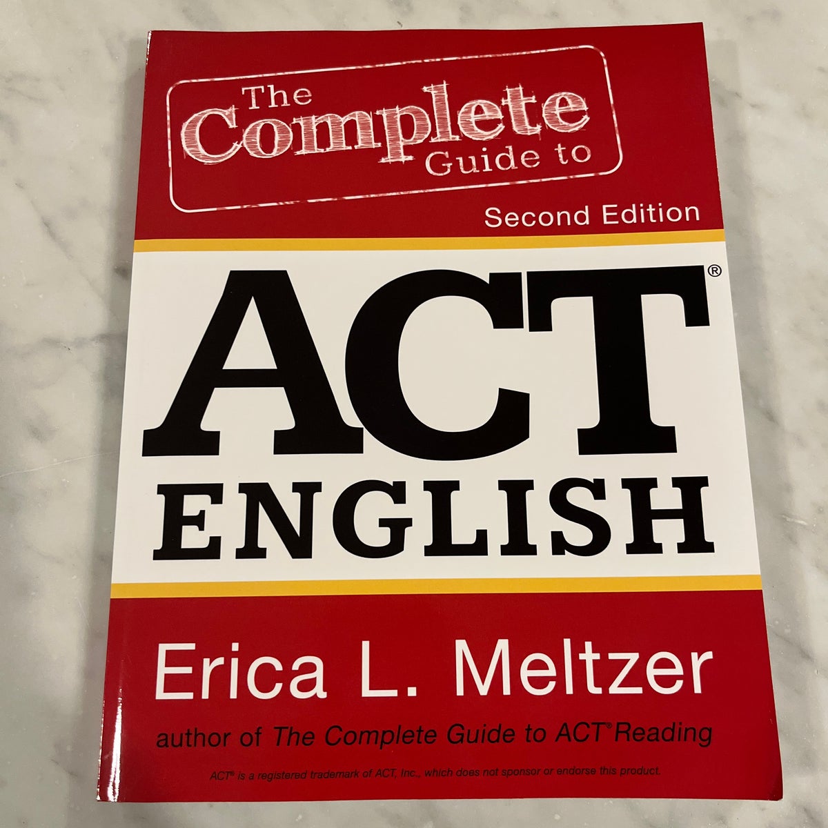 The Complete Guide to ACT English, 2nd Edition by Erica Meltzer, Paperback  | Pangobooks