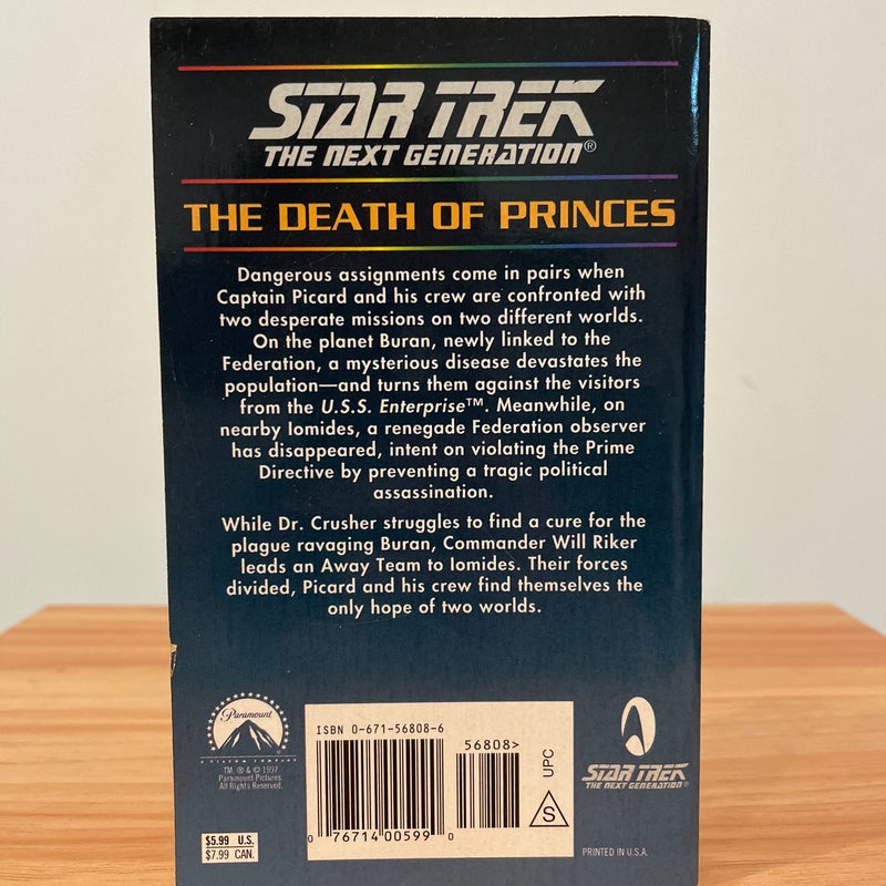 Star Trek: The Next Generation: The Death of Princes