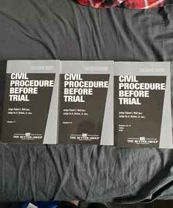 Civil Procedure Before Trial