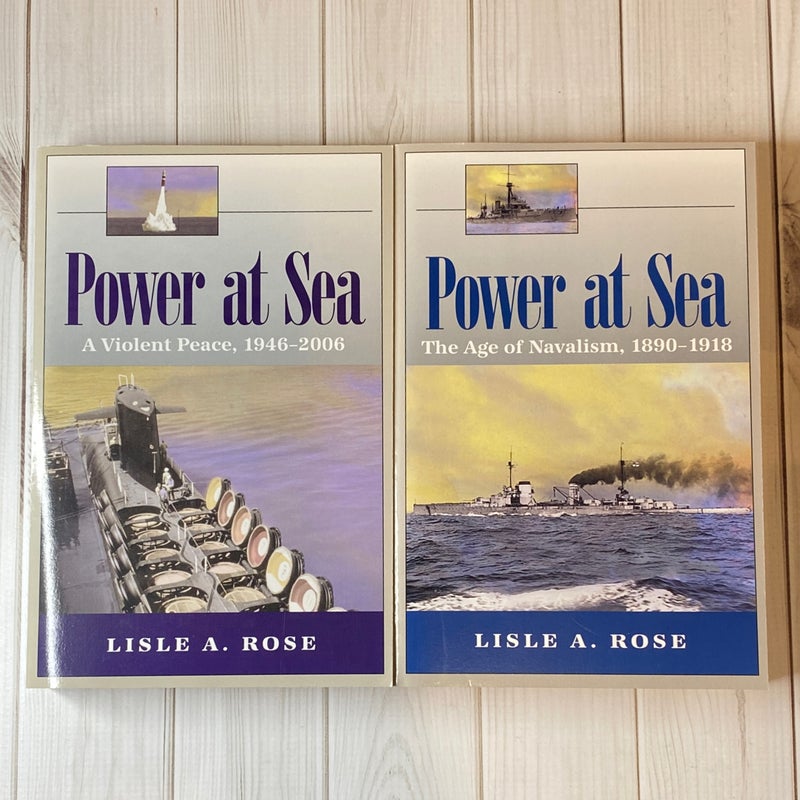 Power at Sea, Volumes 1 And 3  (Paperback In Like New Condition)