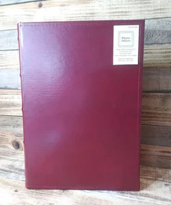 Bonded leather Scrapbook.