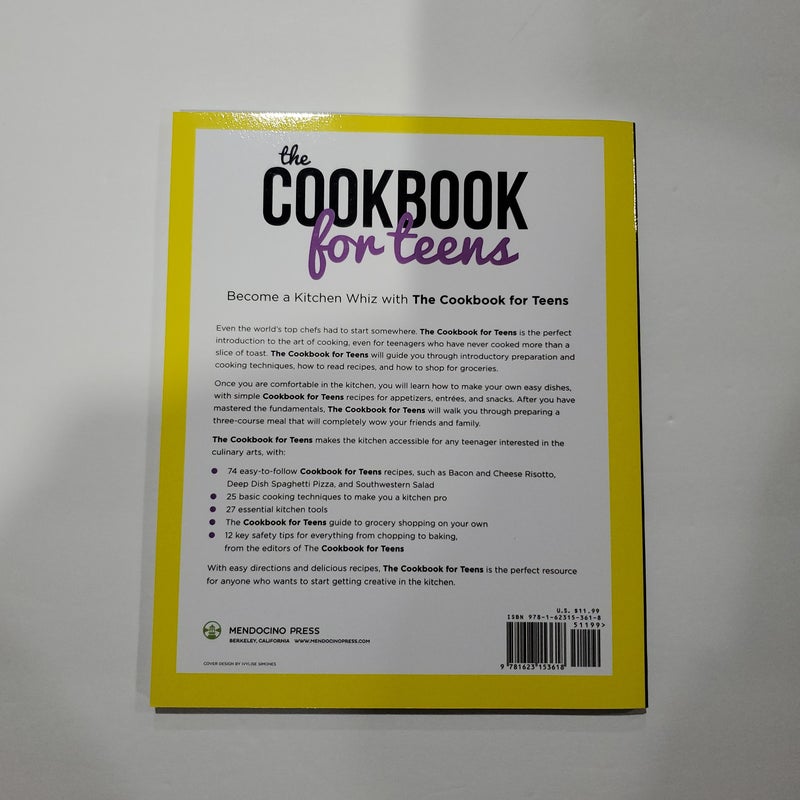 Cookbook for Teens