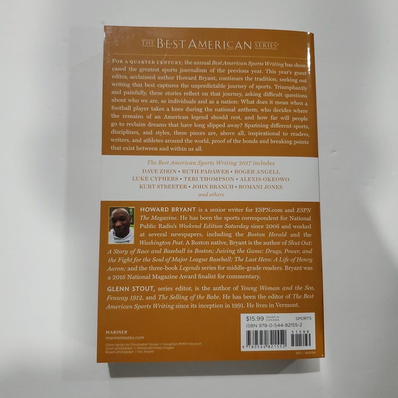 The Best American Sports Writing 2017