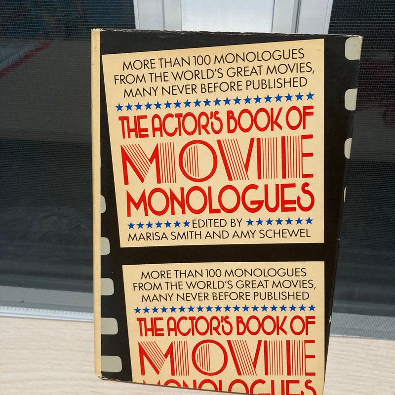 The Actors Book of Movie Monologues