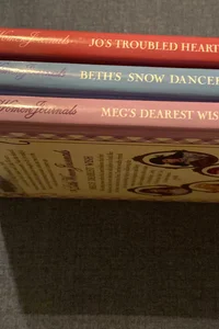 Meg’s Dearest Wish, Beth’s Snow Dancer, Jo’s Troubled Heart