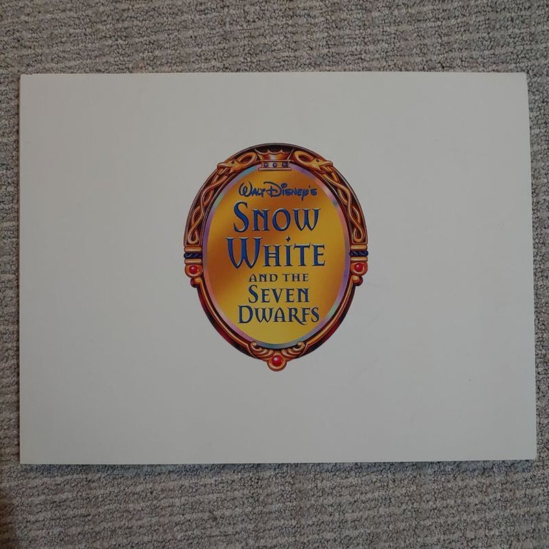 Snow White Exclusive Disney Lithograph Portfolio 2001