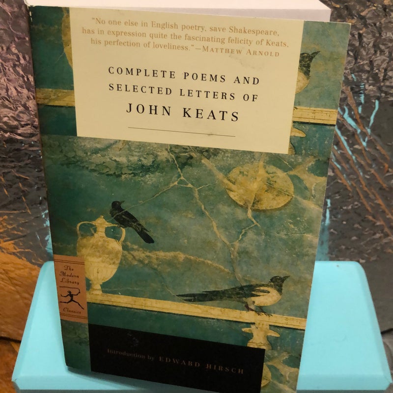 Complete Poems and Selected Letters of John Keats