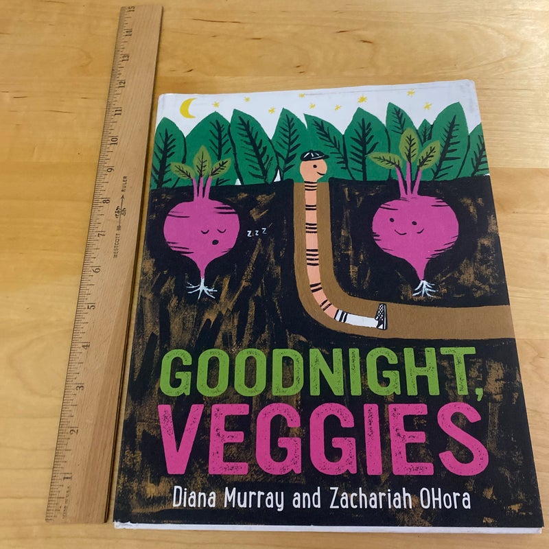 Buenas Noches, Vegetales/Goodnight, Veggies Bilingual Board Book