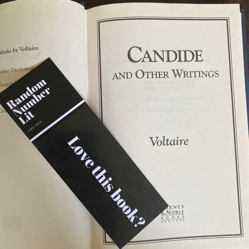 Candide and Other Writings