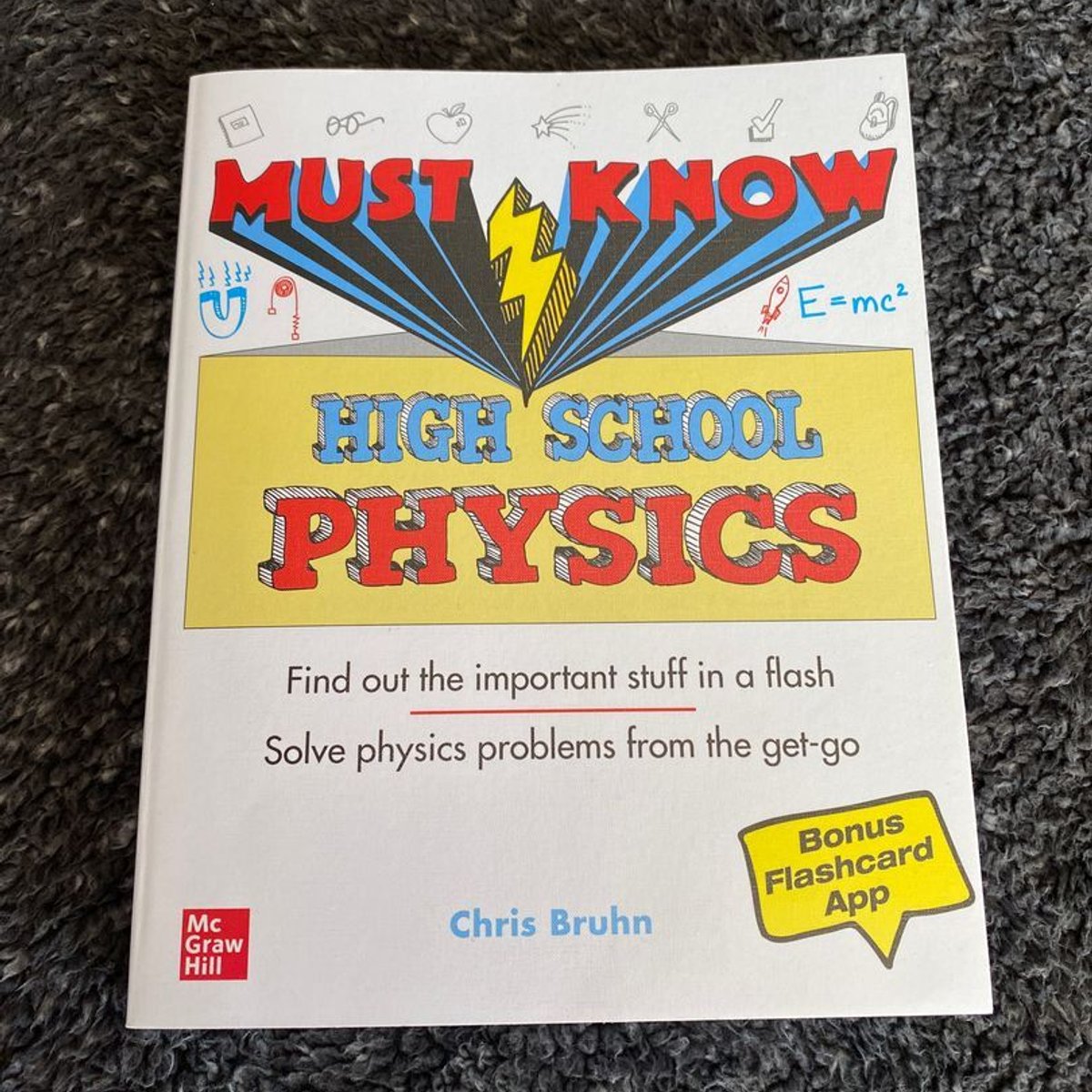 Must Know High School Physics by Christopher Bruhn
