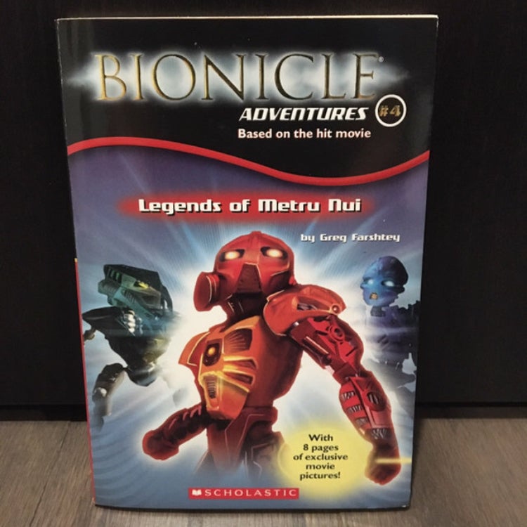 Bionicle Adventures 4 Legends of Metru Nui by Greg Farshtey