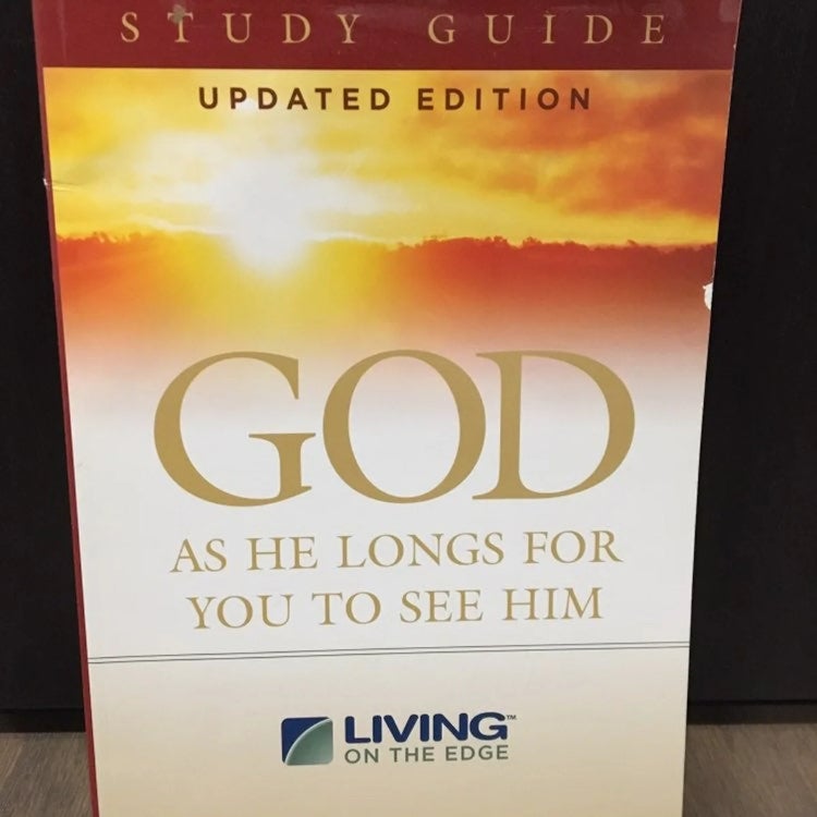 God As He Longs For You To See Him, Sgudy Guide Updated Edition